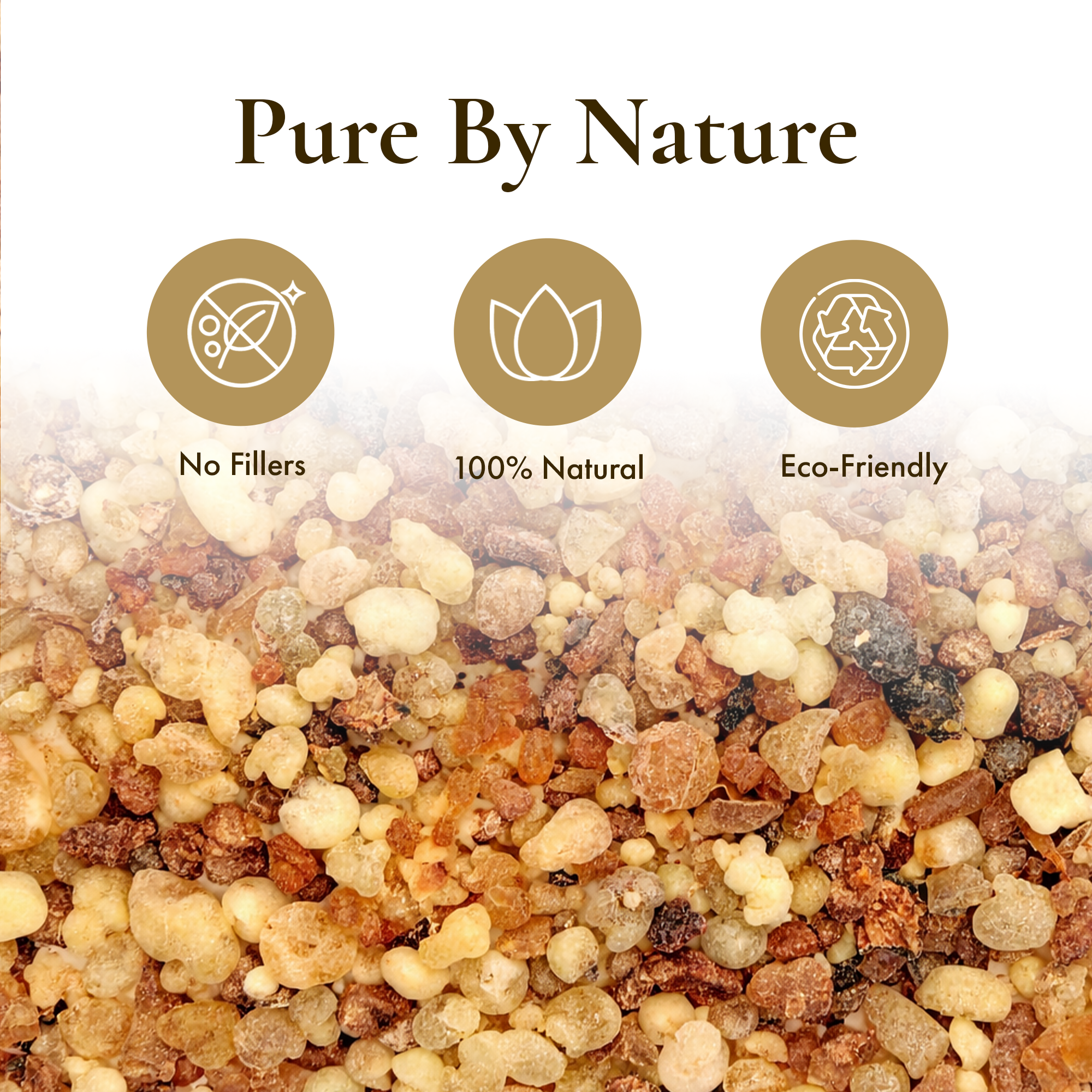 Frankincense & Myrrh Resin Tears, Tree Sap Resin for Home Fragrance, Bakhoor and Incense Use