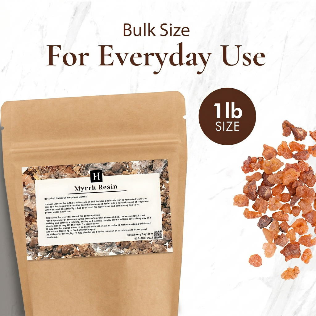 Myrrh Resin Tears Tree Sap Resin for Home Fragrance, Bakhoor and Incense Use
