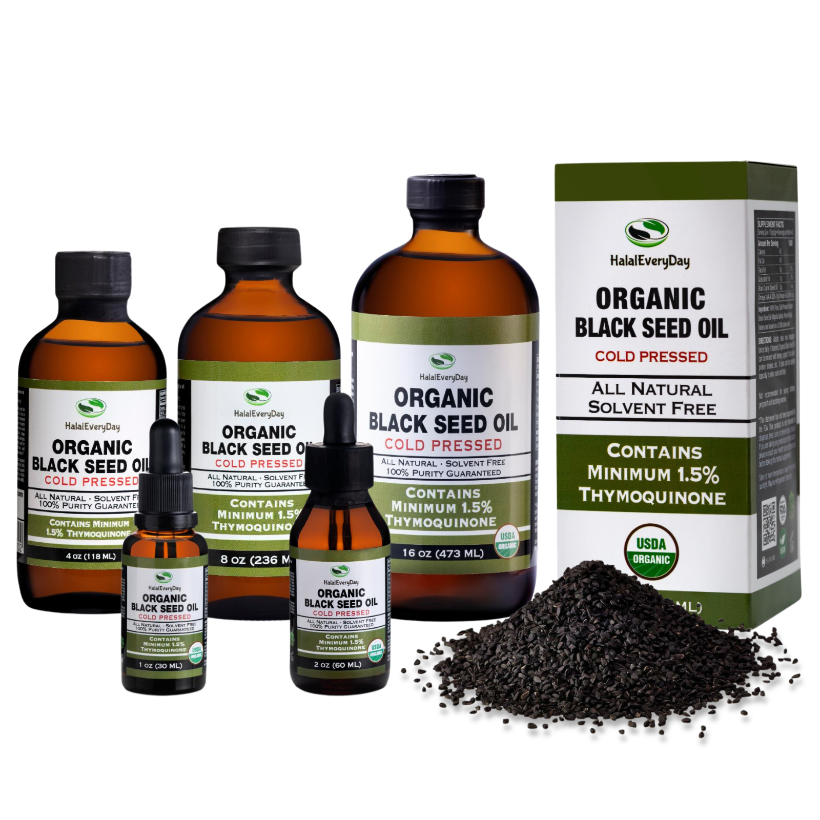 Black Seed Oil - USDA Organic