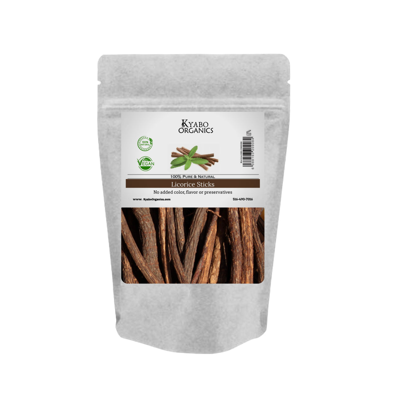 Licorice Root Chew Sticks