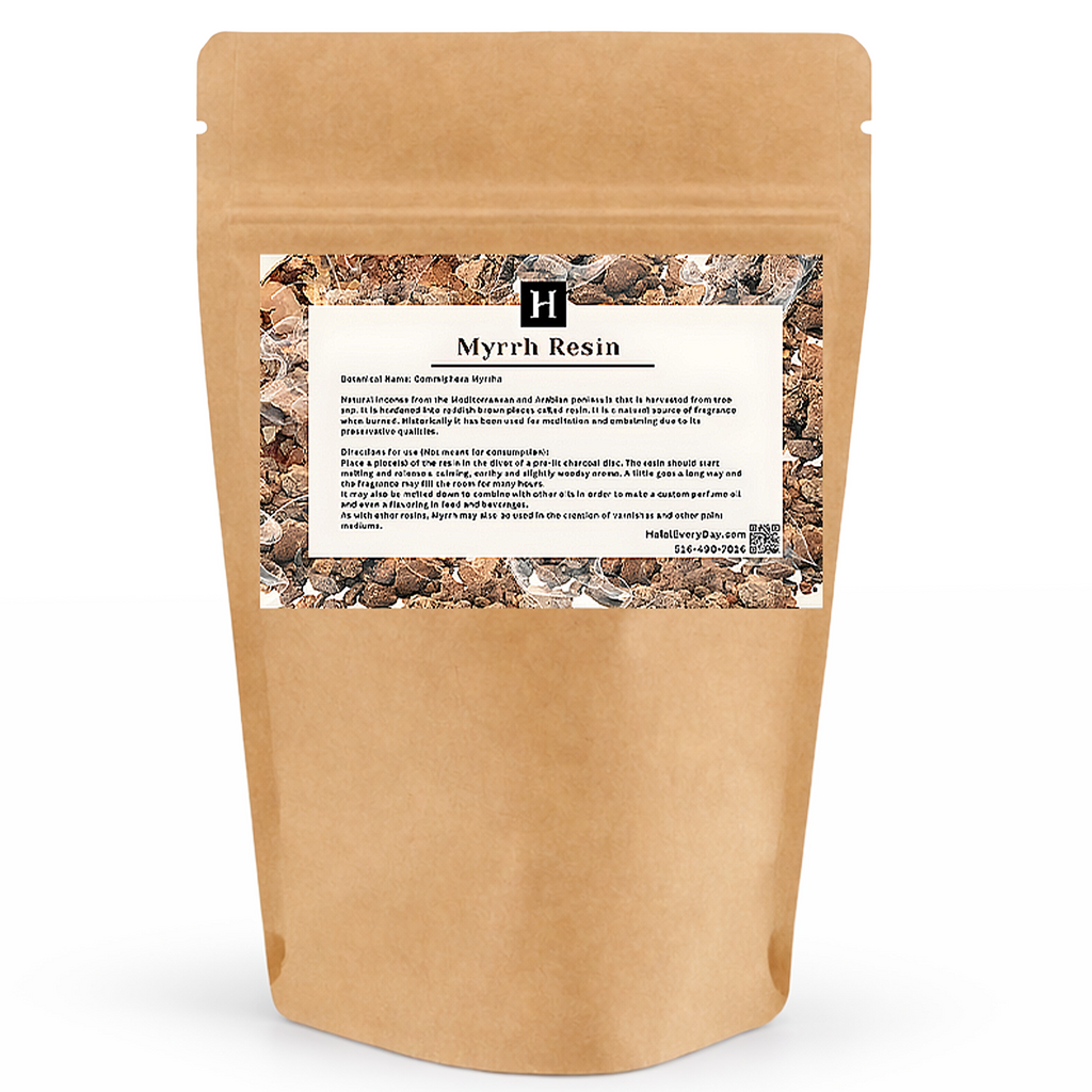 Myrrh Resin Tears Tree Sap Resin for Home Fragrance, Bakhoor and Incense Use