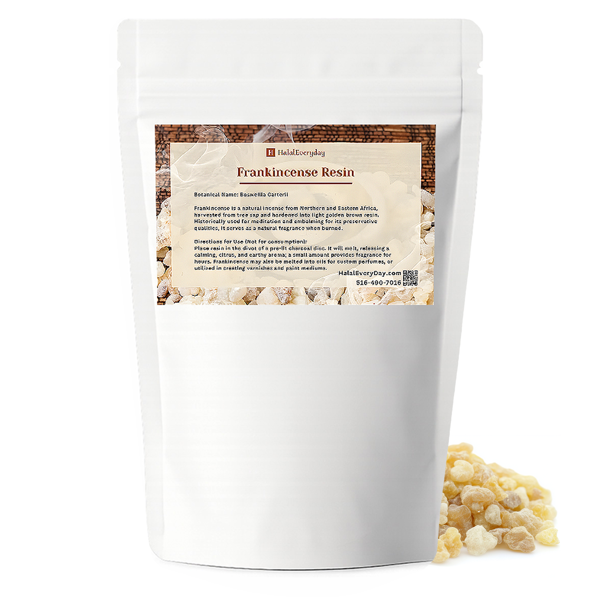 Frankincense Resin Tears Tree Sap Resin for Home Fragrance, Bakhoor and Incense Use